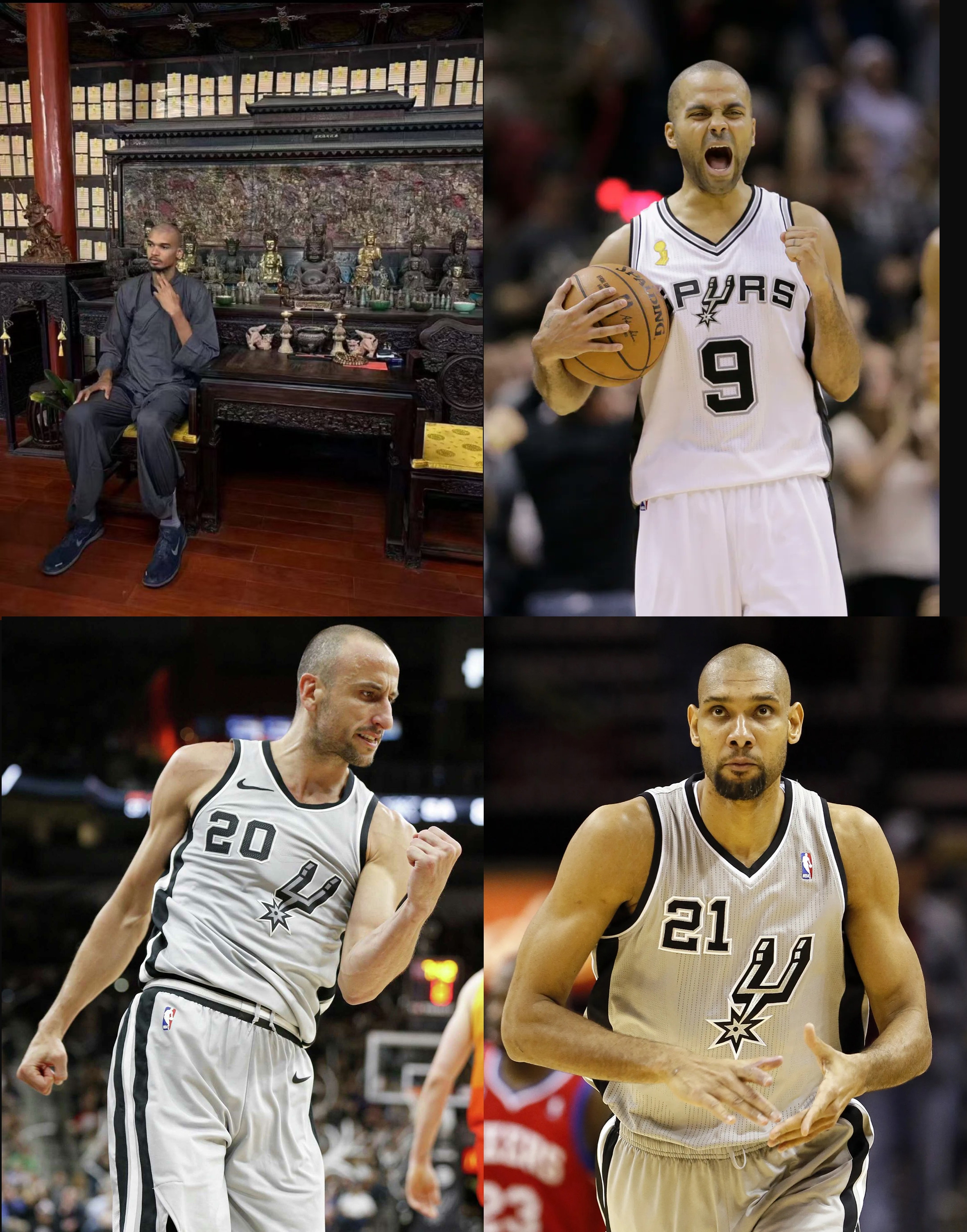 九游游戏-😁文班亚马完美传承马刺文化😛他变秃了 也变强了！