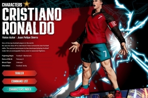 九游游戏-C罗谈成为游戏角色：用足球技巧格斗很有趣，大招和我本人一样强