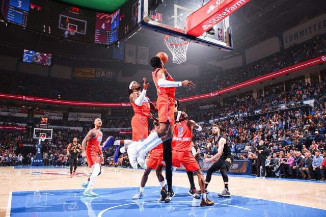 九游-最大分差42分！雷霆碾碎骑士完成复仇 战绩登顶