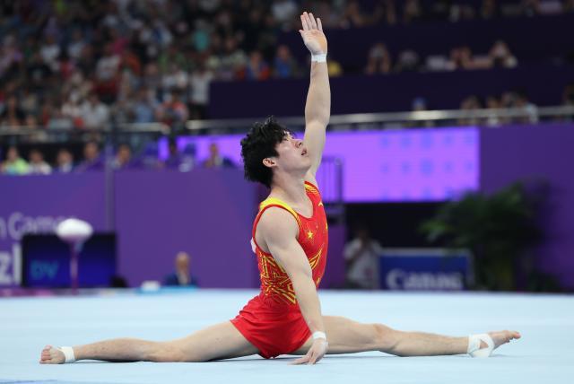 九游-张博恒：希望在明年的巴黎奥运会继续争金夺银